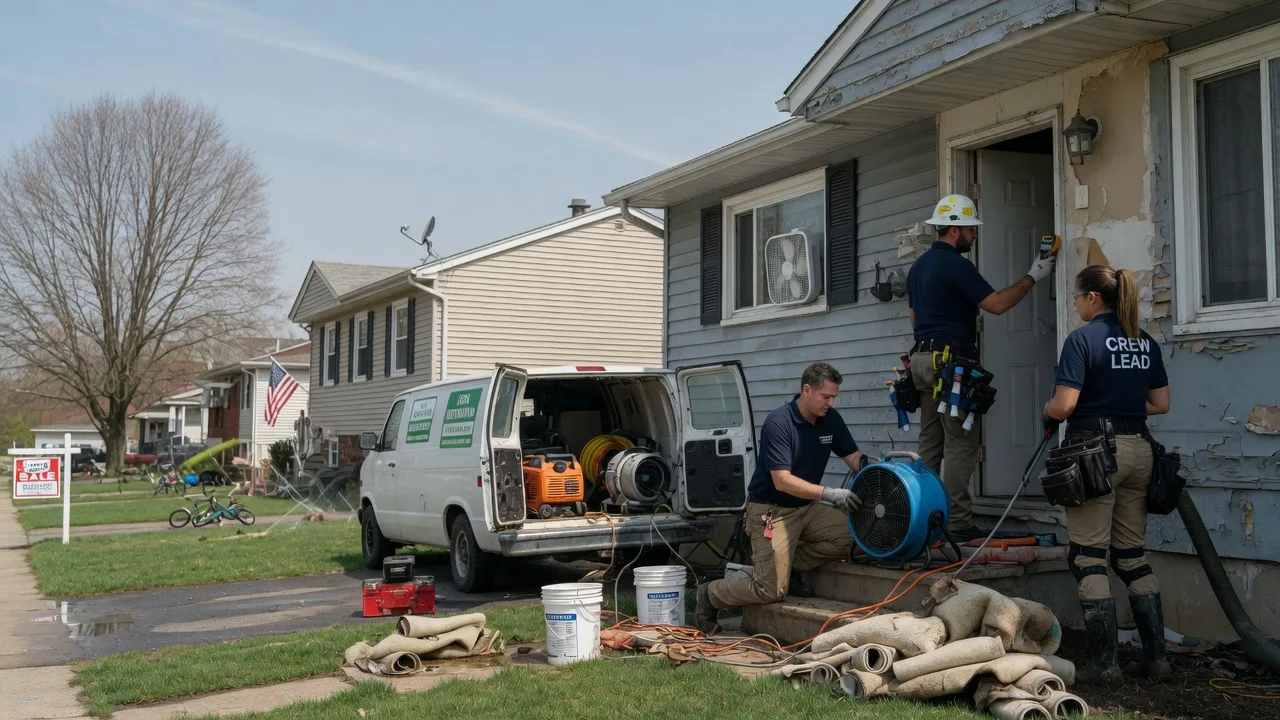 Flood Cleanup in Reesville, OH near me