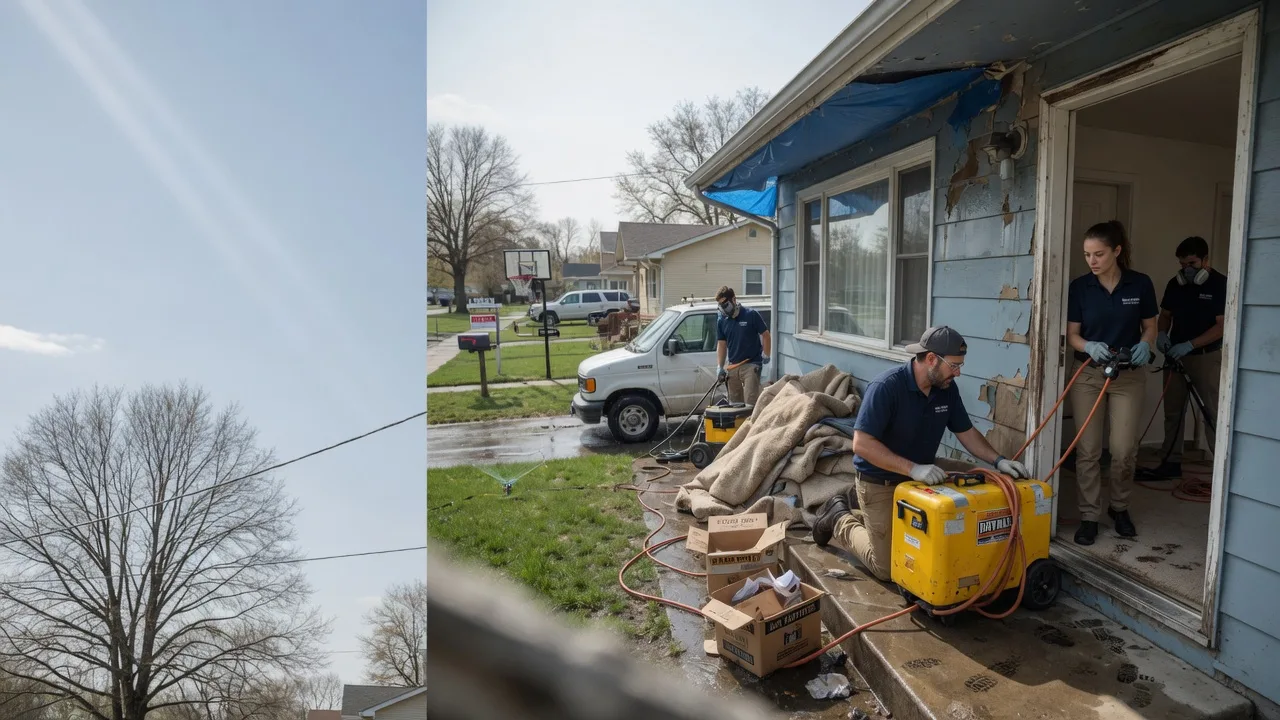 Basement Flood Cleanup in Reesville, OH near me